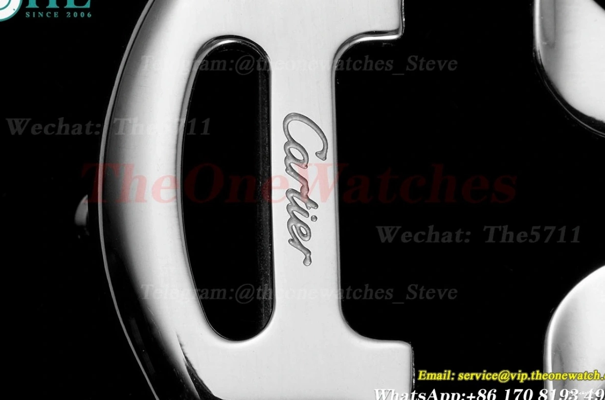 Pasha De 30mm Ladies Cartier Dial White Quartz SS LE Red AF 1203